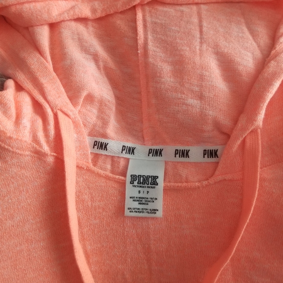 Pink Victoria secret hoodie top - Picture 3 of 4